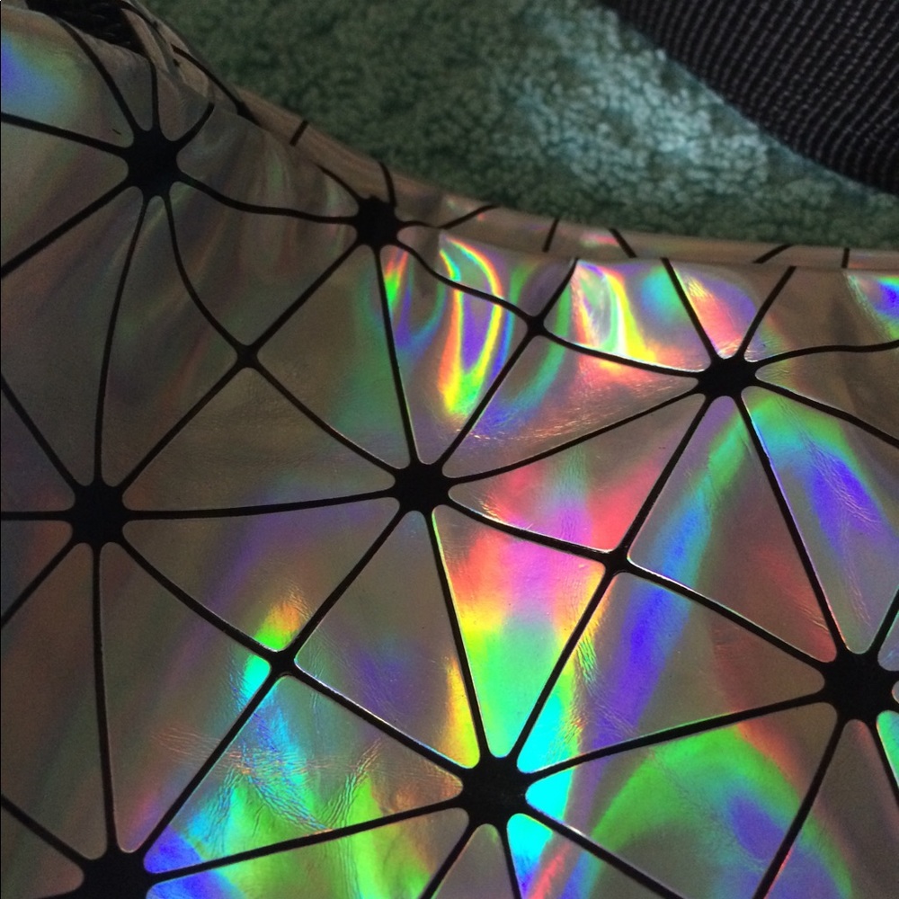 Iridescent prism ✨festival Fanny pack! NEW - Picture 3 of 5